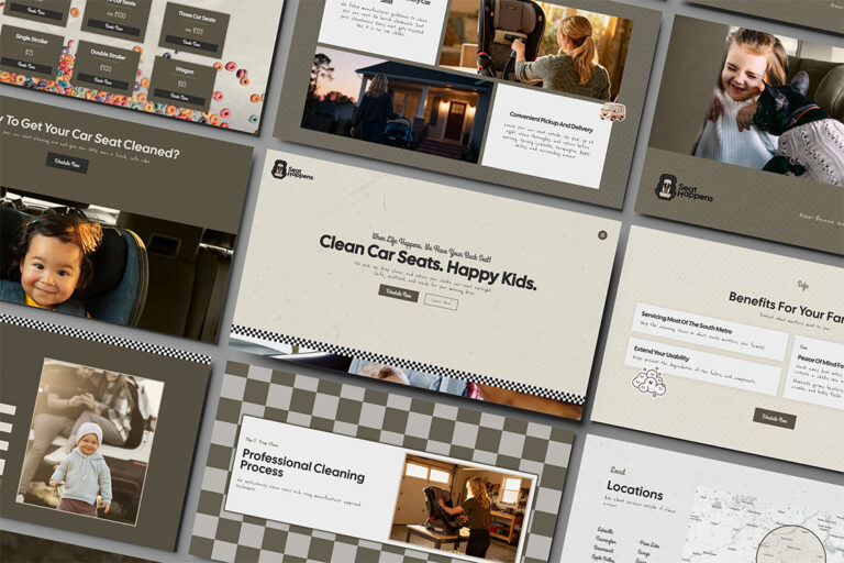 Seat Happens Custom Website Build Portfolio Thumbnail